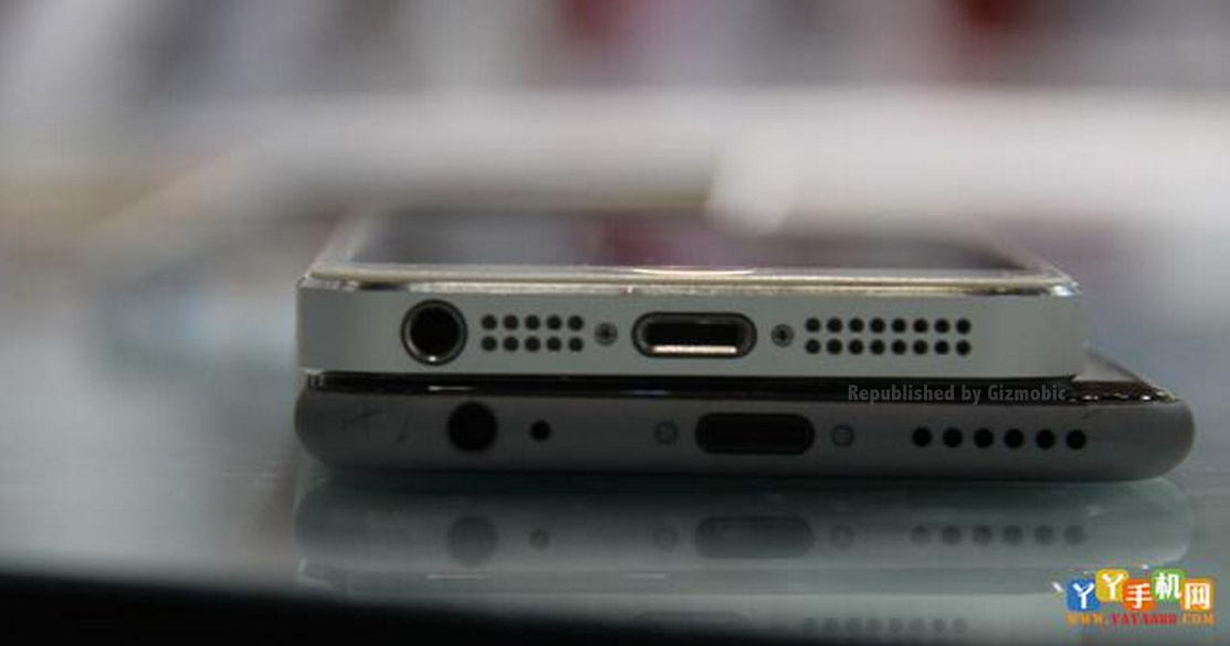 Alleged iPhone 6 vs. iPhone 5 [Photos]