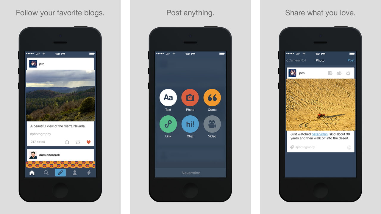 Wht App Replaced Tumblr Tumblr App Now Lets You Filter Blogs By Tag, Improves Look of Blogs in ...