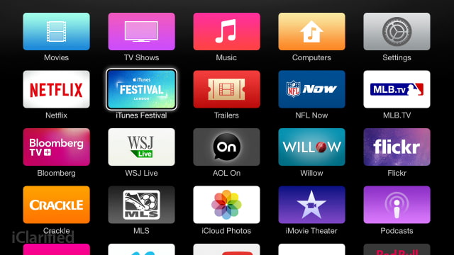 Apple Launches iTunes Festival 2014 Channel on Apple TV [Images]