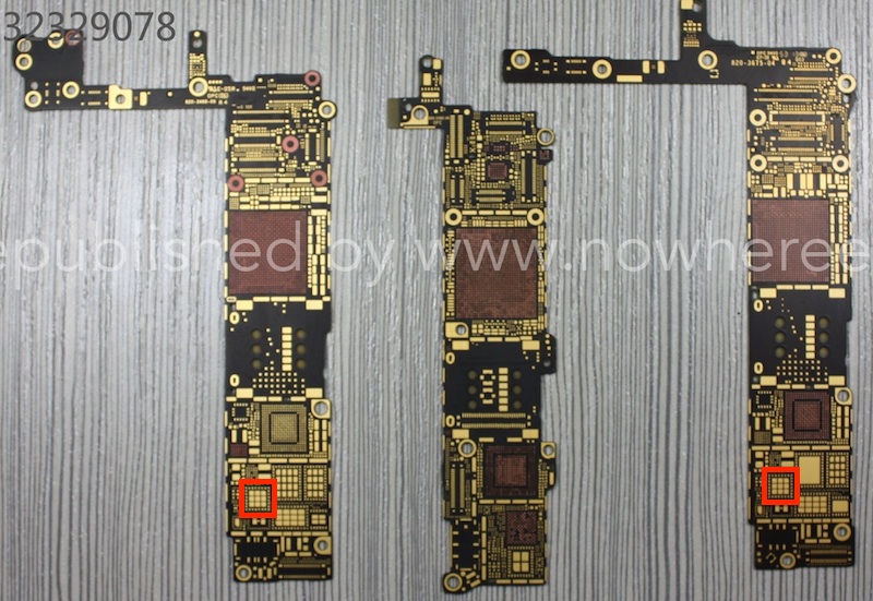 Location for NFC Chip Spotted on Leaked iPhone 6 Logic Boards 