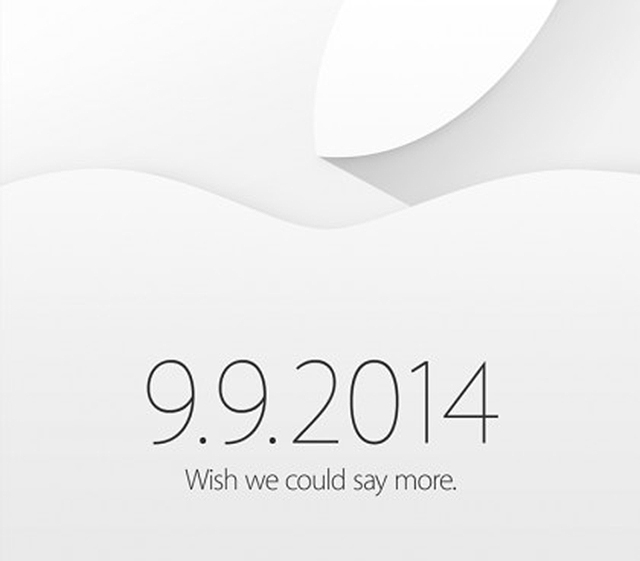 Apple Officially Announces Press Event on September 9th: 'Wish We Could Say More'
