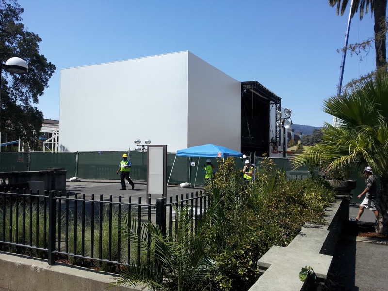Apple is Building a Massive Structure at the Flint Center Ahead of Expected iPhone 6, iWatch Unveiling