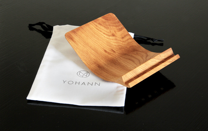 Yohann is a Beautifully Minimalist Stand for iPad [Video]
