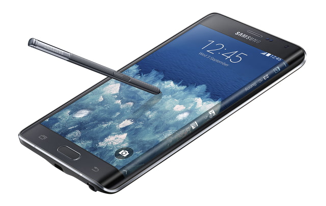 Samsung Introduces New Galaxy Note Edge Smartphone With Curved Edge Screen [Photos]
