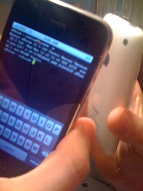 GeoHot Posts Images of Jailbroken iPhone 3GS