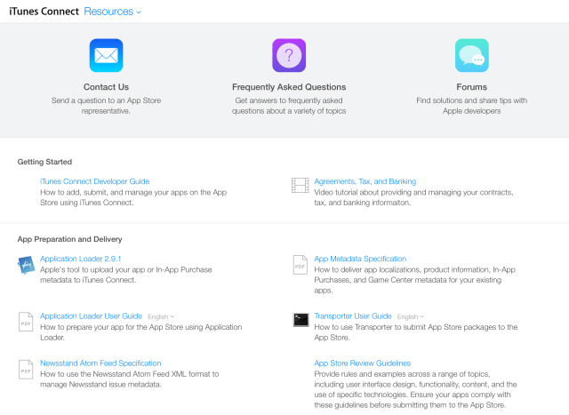 Apple Refreshes iTunes Connect Web Portal