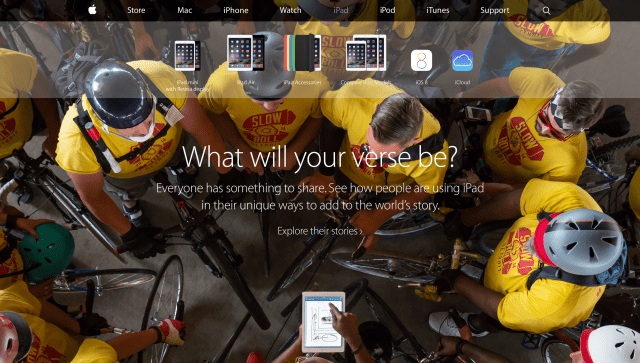 Apple Redesigns Its Desktop and Mobile Websites [Images]