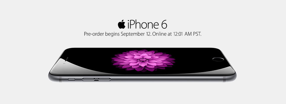iPhone 6 Pre-Orders Start Tonight at 12:01 AM PST!