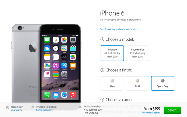 All 4.7-Inch iPhone 6 Models Are Now Sold Out