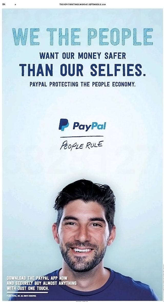 PayPal Says Apple Pay is as Safe as Your Selfies in iCloud [Image]