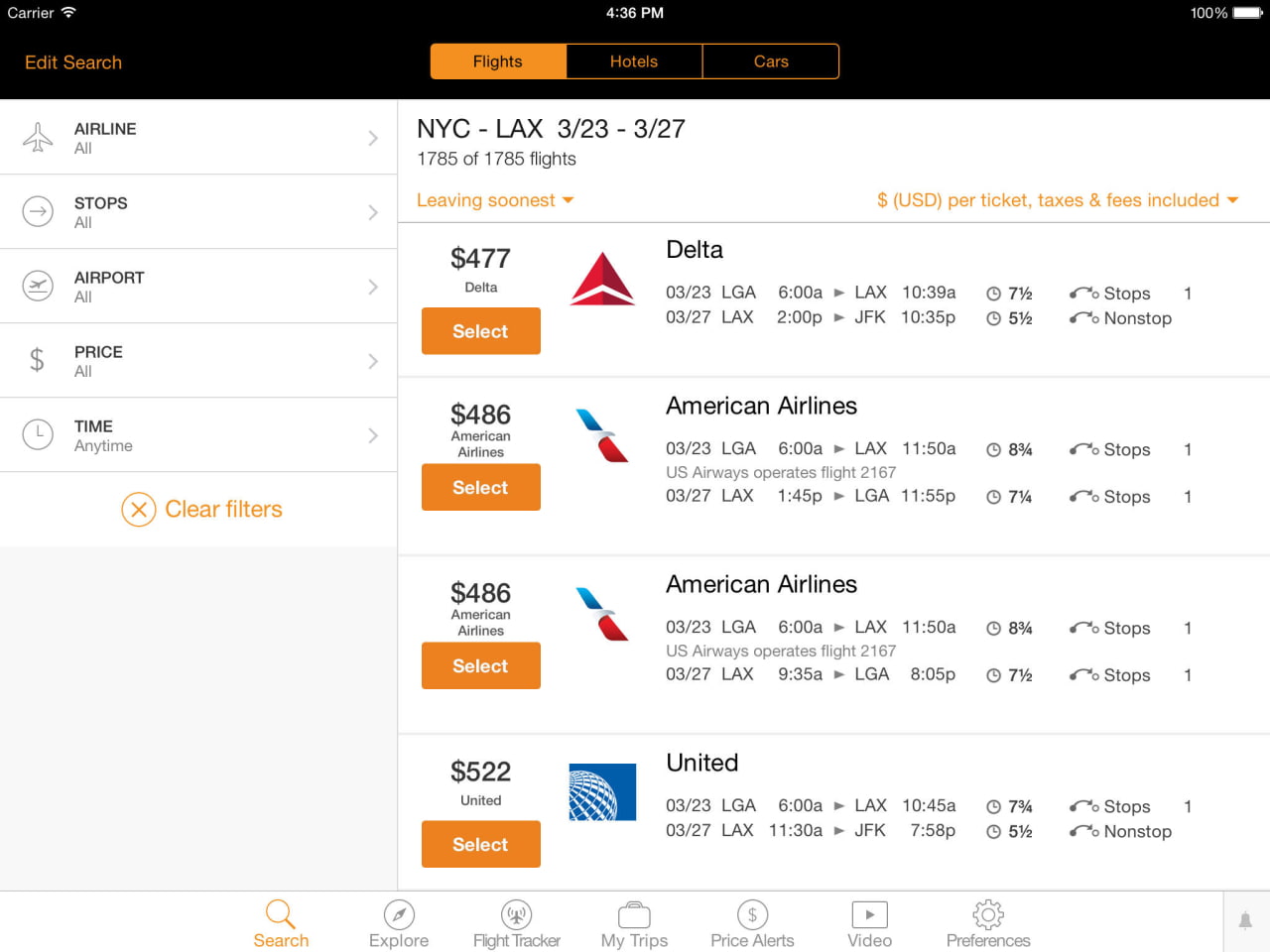 KAYAK App Gets New iPad Design, Smart Location Picker, 64Bit and iOS 8