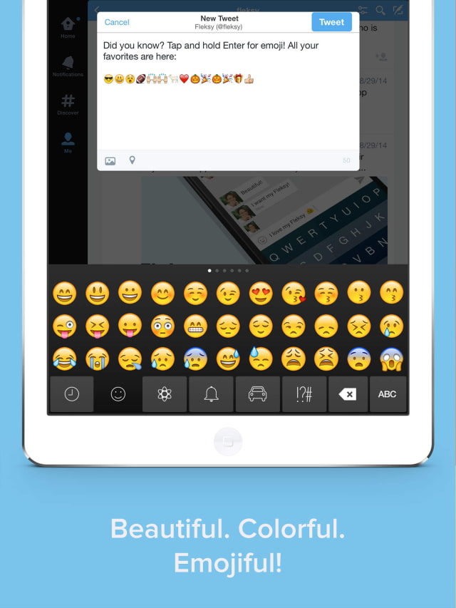 Fleksy Keyboard Released for iOS 8