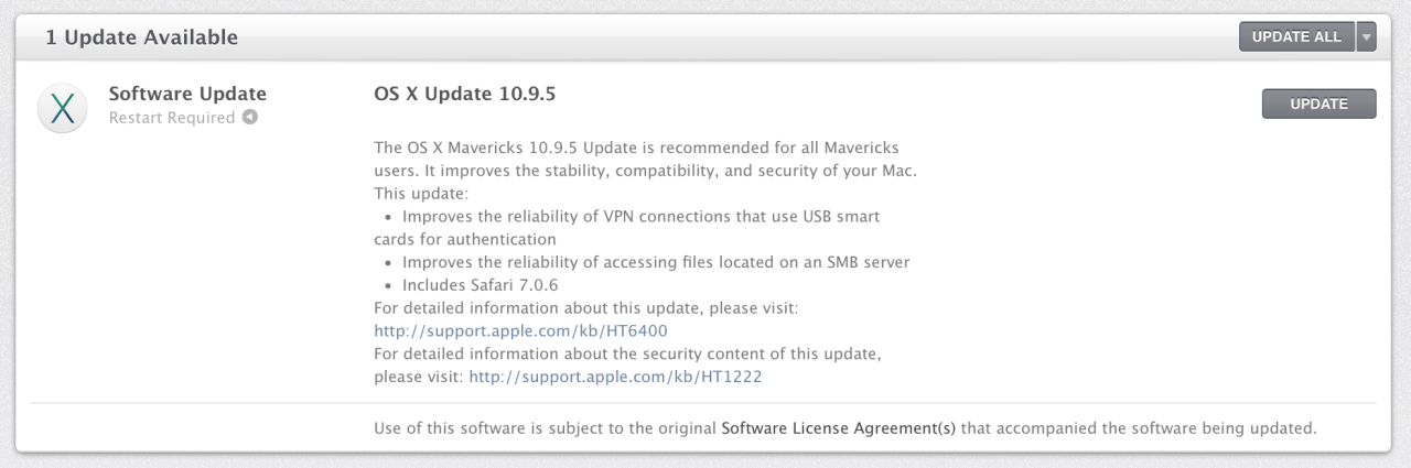 An update is required. Сервер Apple. The os release from Apple was thwarted.. Refresh Mate.