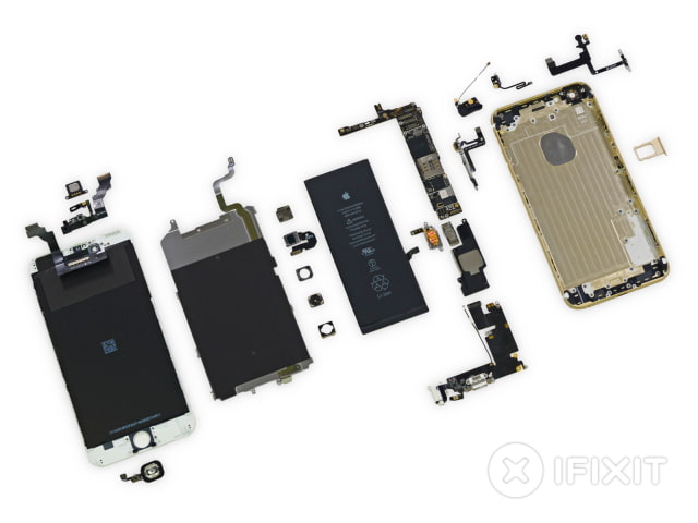 iPhone 6 Plus Teardown Reveals 2915 mAh Battery, 1GB of RAM, More [Photos]