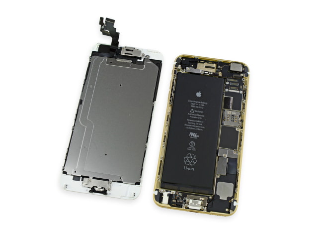 iPhone 6 Plus Teardown Reveals 2915 mAh Battery, 1GB of RAM, More [Photos]