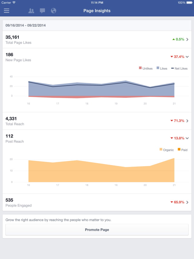 facebook page manager app for pc