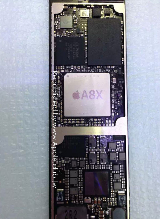 Leaked iPad Air 2 Logic Board Reveals A8X Chip, 2GB of RAM, 16GB of Storage? [Photo]
