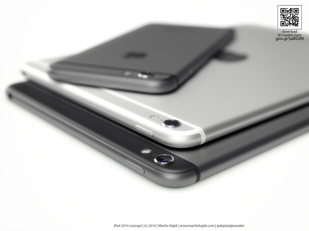 What If the New iPad Air 2 Looked Like the iPhone 6 [Images]