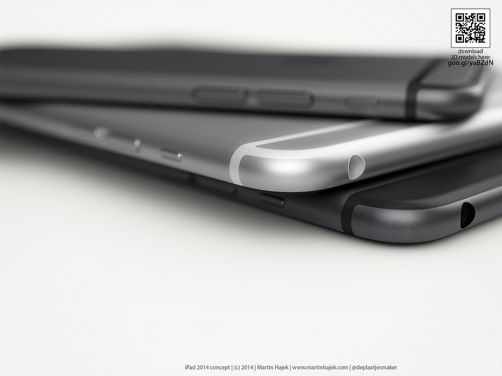 What If the New iPad Air 2 Looked Like the iPhone 6 [Images]