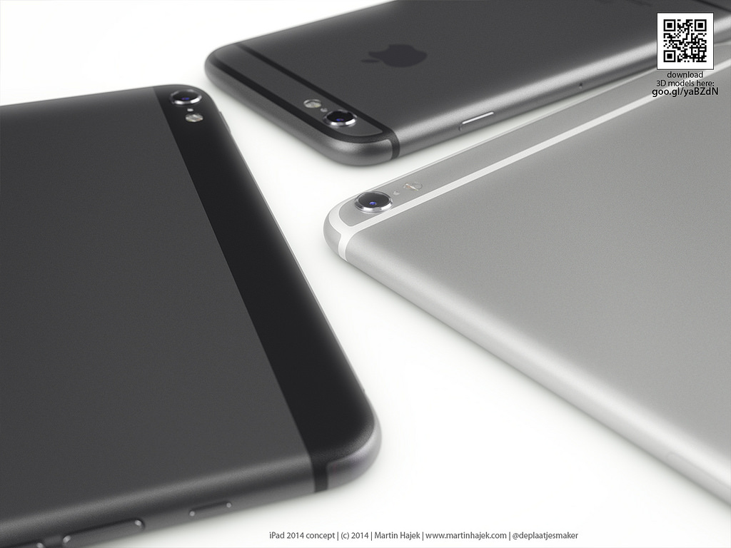 What If the New iPad Air 2 Looked Like the iPhone 6 [Images]