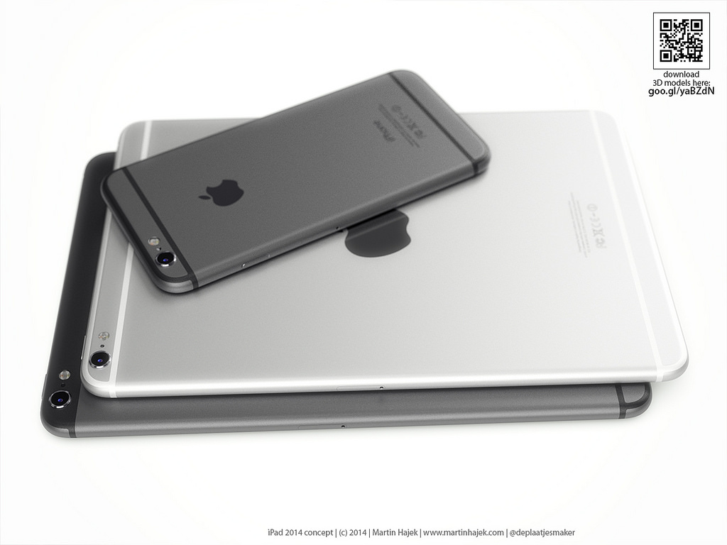 What If the New iPad Air 2 Looked Like the iPhone 6 [Images]