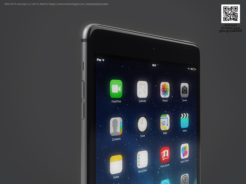 What If the New iPad Air 2 Looked Like the iPhone 6 [Images]