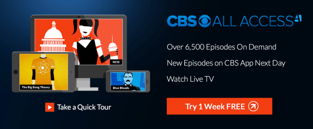 CBS Announces &#039;CBS All Access&#039; Digital Subscription for $5.99/Month