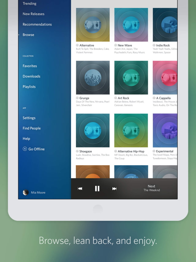 Rdio Music App Gets Updated With iOS 8 and CarPlay Support, Interactive Notifications