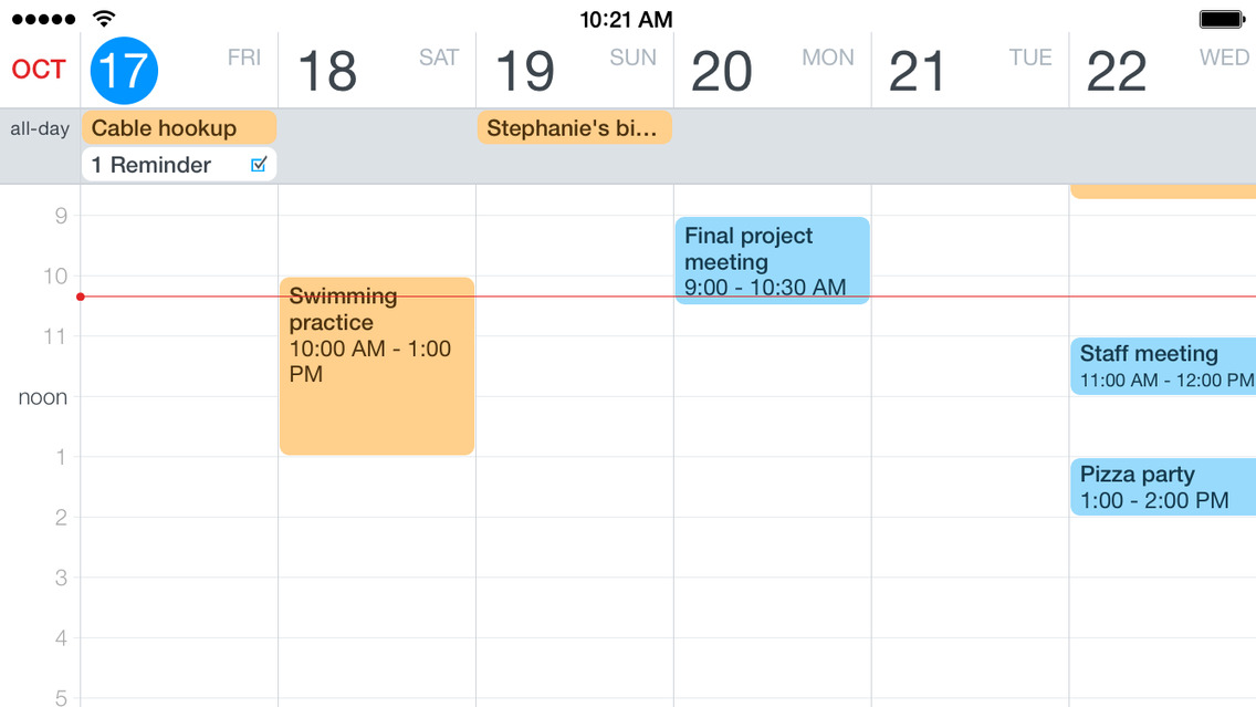 Fantastical 2 for iOS Gets Today Widget, App Extension, Interactive Notifications