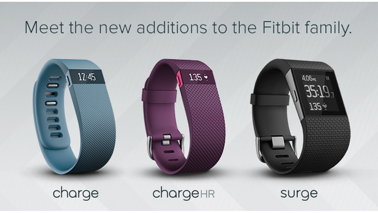 Fitbit Unveils New Fitbit Charge and Charge HR Activity Trackers  