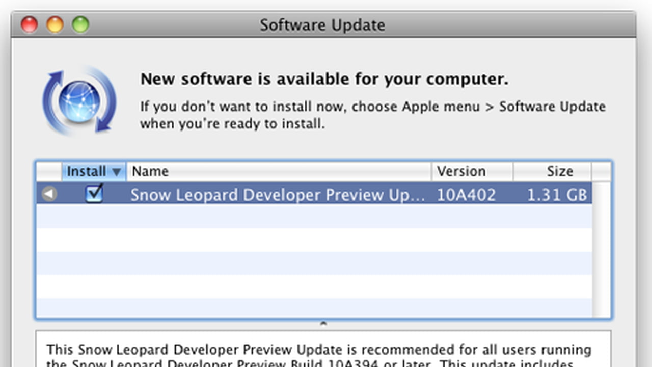 Some Features of the New Snow Leopard Build - iClarified