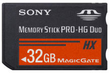 Sony Announces 32GB Memory Stick PRO-HG Duo HX