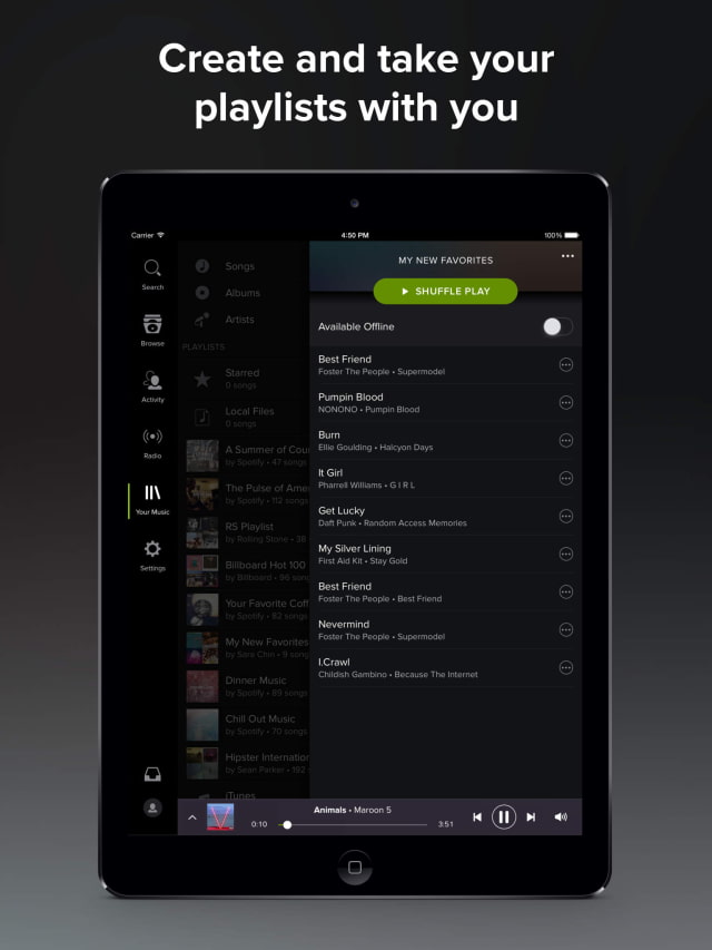 Spotify app download for mac