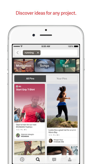 Pinterest App for iOS Gets New Look and Feel, Speed Improvements