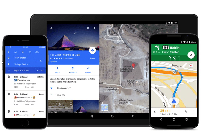 Google Maps for iOS Gets New &#039;Material Design&#039;, Restaurant Reservations, Uber Card