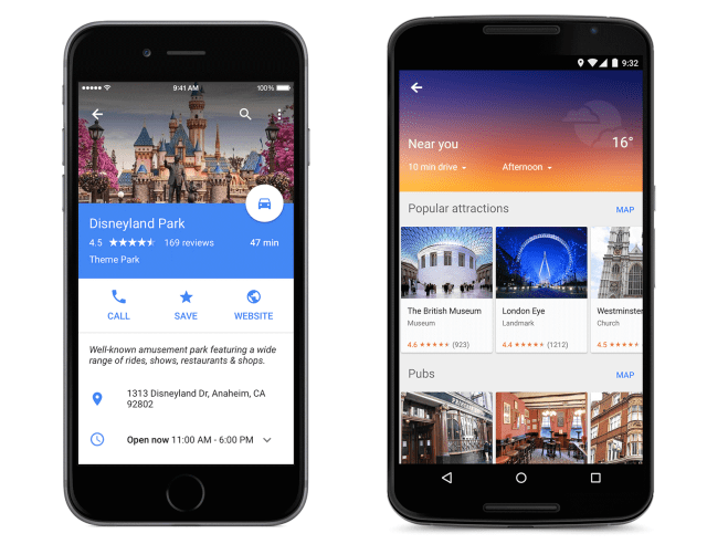 Google Maps for iOS Gets New &#039;Material Design&#039;, Restaurant Reservations, Uber Card