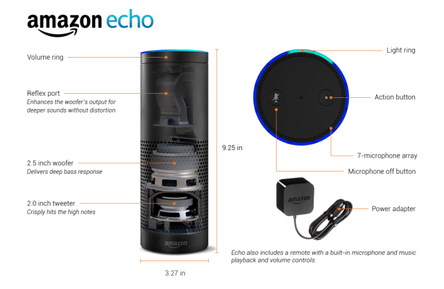 Amazon Announces &#039;Amazon Echo&#039; Speaker With Built-In Personal Assistant [Video]