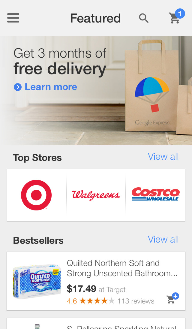 Google Express Shopping App Gets 3-Month Trial Offer, Expanded Same-Day and Overnight Delivery