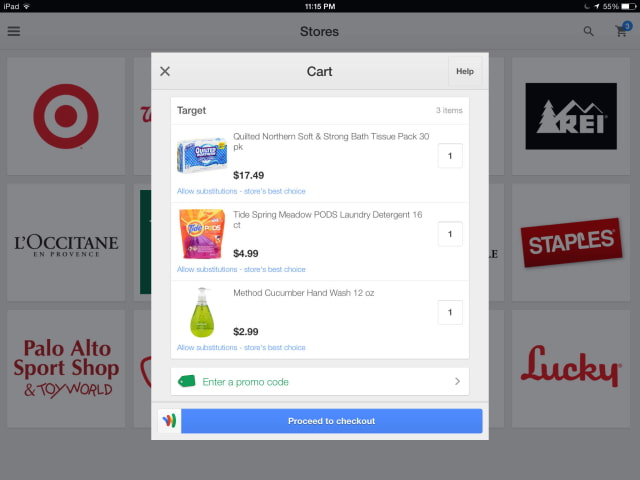 Google Express Shopping App Gets 3-Month Trial Offer, Expanded Same-Day and Overnight Delivery