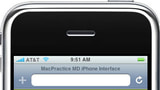 MacPractice iPhone Interface
