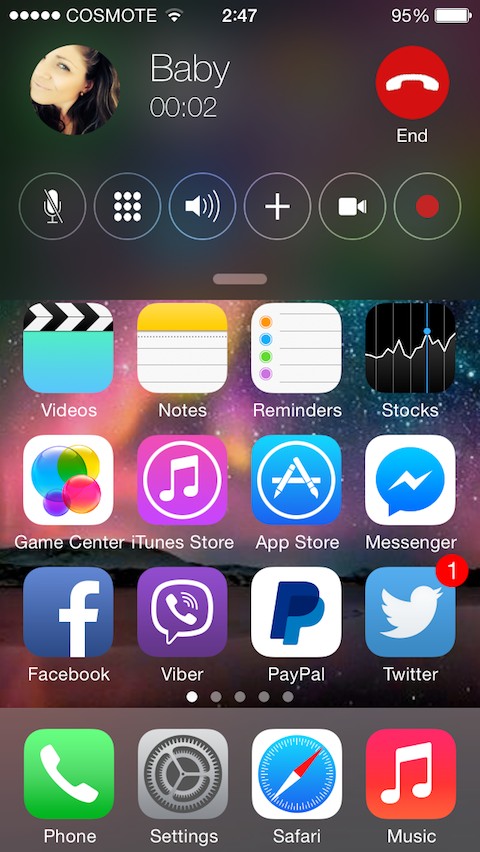 CallBar Tweak Gets Updated With Support for iOS 8