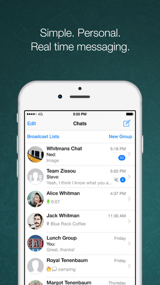 WhatsApp Messenger Gets Support for the iPhone 6 and iPhone 6 Plus