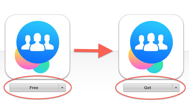 Apple Tweaks App Store Buttons to Say &#039;Get&#039; Instead of &#039;Free&#039;