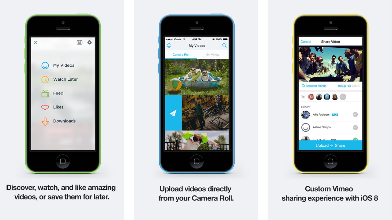 Vimeo App Now Shows Additional Video Details, Lets You Choose the ...
