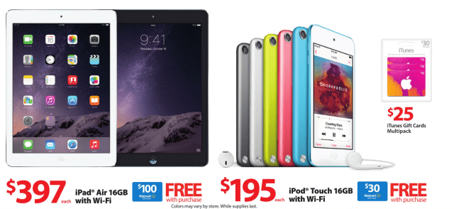 Walmart&#039;s Black Friday Deals on Apple Products