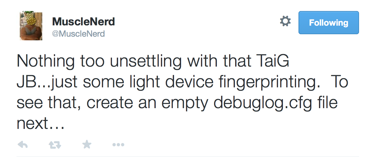 MuscleNerd Confirms TaiG iOS 8.1.1 Jailbreak is Safe