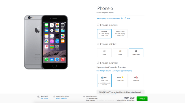 Ship Times for the 16GB and 64GB iPhone 6 and iPhone 6 Plus Improve to 3-5 Days