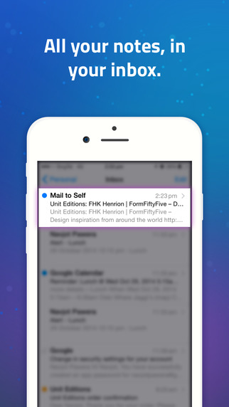 Download This Handy and Free &#039;Mail to Self&#039; Share Extension for iOS 8
