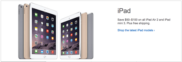 Best Buy Discounts New iPad Air 2, iPad Mini 3 By $50 - $100