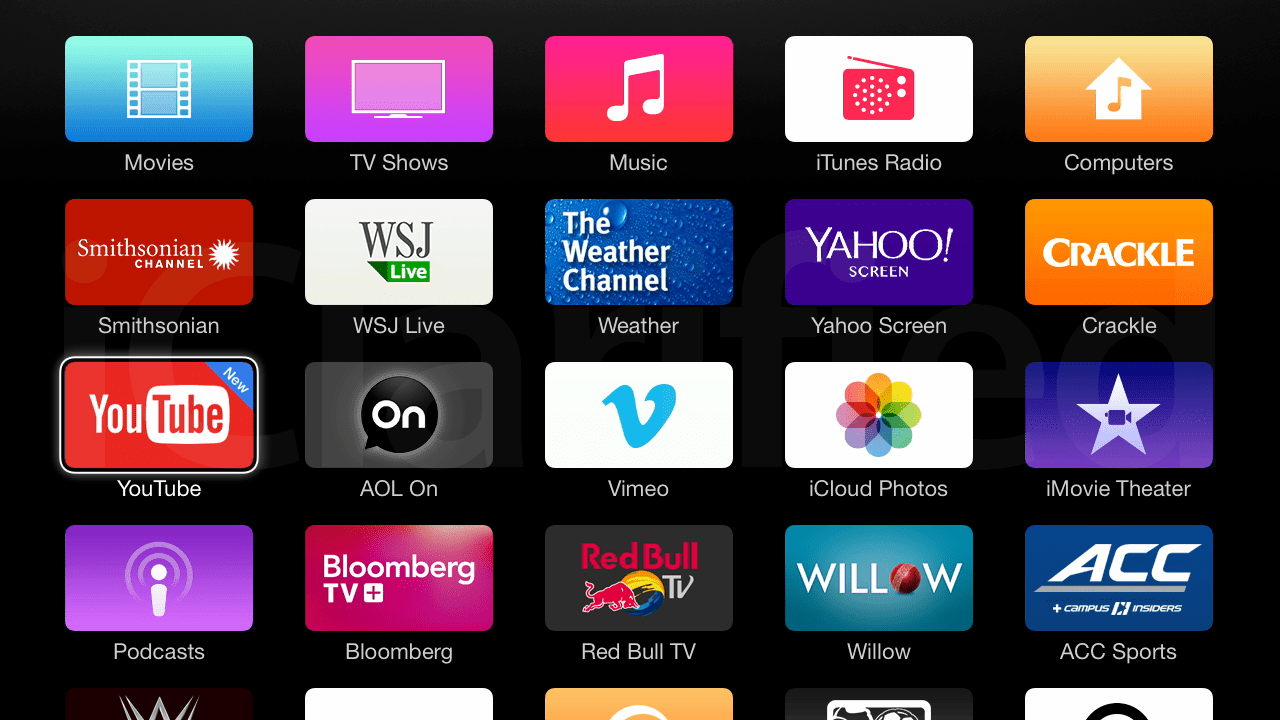 YouTube App for Apple TV Gets Brand New Design, Personalized Content
